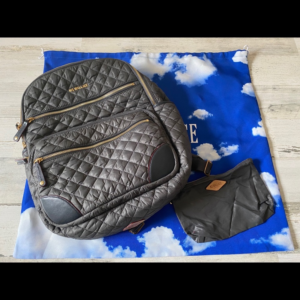 MZ Wallace Crosby Backpack in Magnet